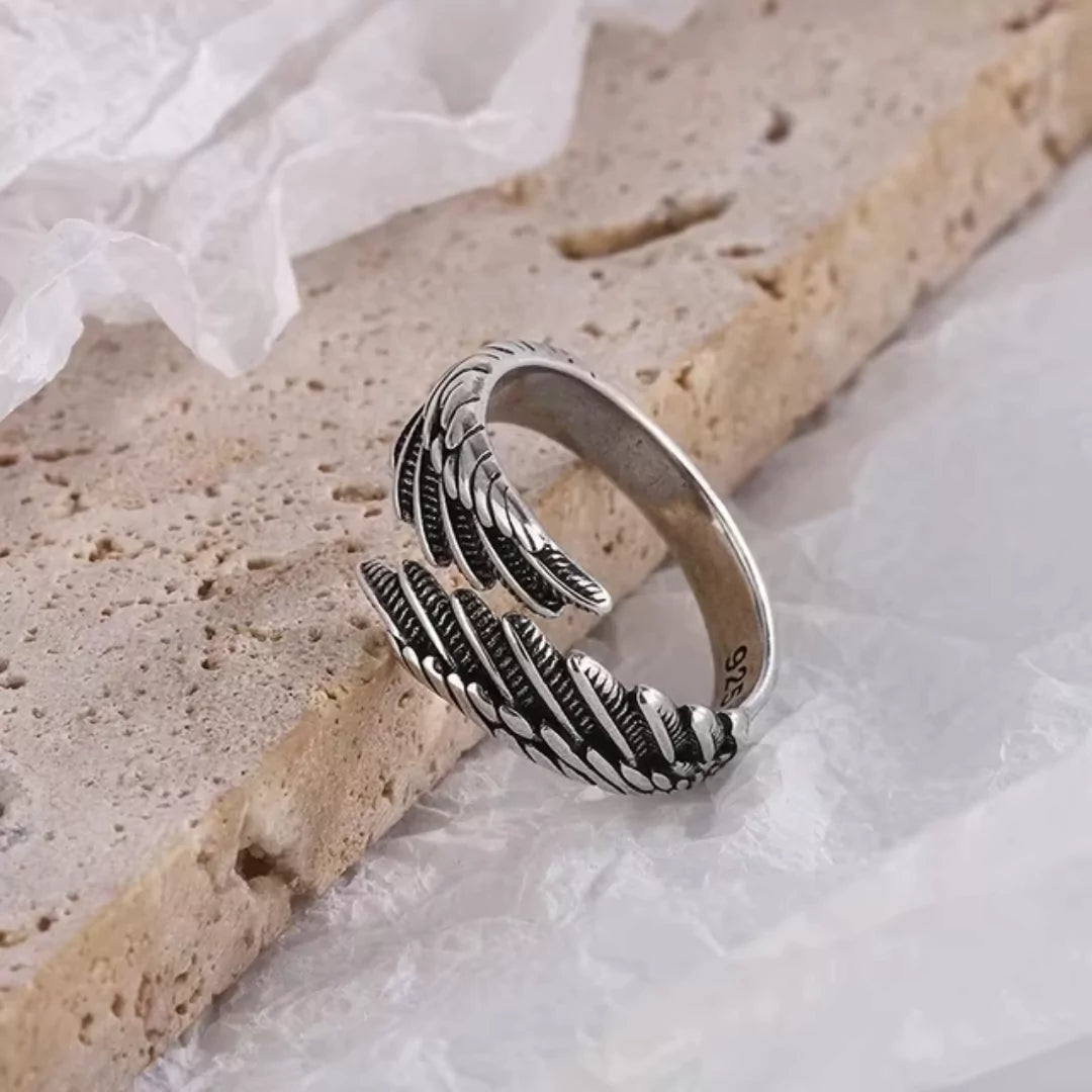 Anillo de ala de ángel